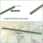 48''/120cm Plant Stakes 30PCS, Steel 4ft Supports for Climbing Plants & Tomatoes - Image 3