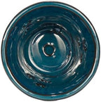 W&W Orchid Pot with Holes and Saucer for Repotting, 6 x 7 Inch, Teal - Image 4