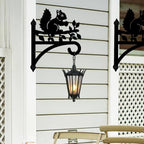 peacoblue Squirrel Plant Hanger Bracket, Iron Outdoor Hanging Hook - Image 4