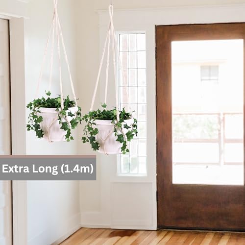 2 Pack Giant XXL Macrame Planter Hanger Large for 15 inch Pot - Image 3