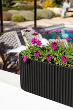 Veradek Demi Series Window Box Planter - Round Outdoor Planter - Image 5