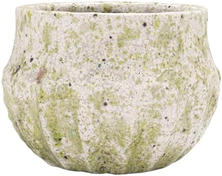 Creative Co-Op Medium Terra-Cotta Planter with Crackle Glaze and Terrazzo Finish, Multicolor - Image 5
