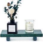 Natural Marble Tray Pedestal Stand, Stone Riser for Bathroom, Kitchen Sink by SumlusMarbleTheory