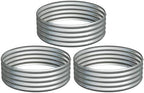 3PCS 3x3x1FT Galvanized Metal Raised Garden Bed,Outdoor Planter Box for Vegetables by Yortrek