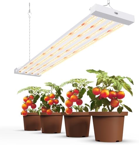 Barrina TX-L63 3FT LED Grow Light, 63W, 4 Panels Wider Coverage, High PPFD by Barrina