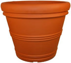 Tusco Products Rolled Rim Garden Planter, 42-Inch, Terra Cotta by TuscoProducts
