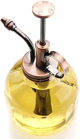 Plant Mister- Amber Glass Bottle & Brass Sprayer (Antique Copper) - Image 6