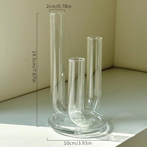 Glass Plant Propagation Stations, Gardenia Propagation Vases for Plants Bedroom Propagated Plant Holders - Image 5