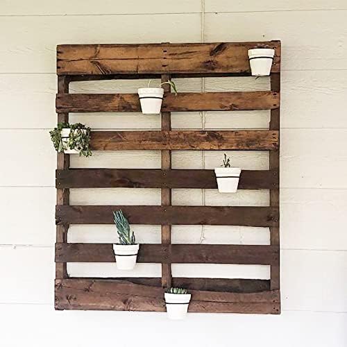 10 PCS 5 Inches Flower Pot Holder Ring, Wall Mounted Wall Plant Hanger, Collapsible Metal Wall Planter Holder for Indoor and Outdoor Plant Pots, Black - Image 7