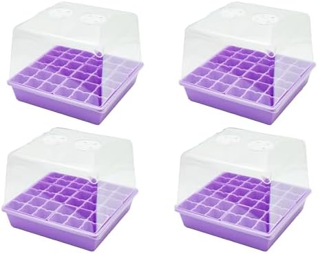 Bootstrap Farmer Countertop Seed Starter Kit in Purple, Reusable 1010 Tray Bundle with Inserts and Humidity Dome - Image 4