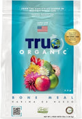 True Organic Bone Meal – Organic Fertilizer for Growth, Flowering, and Fruit Production – 3lb Bag Covers 61 Sq. Ft. (Pack of 6) by True+Organic