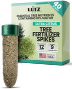 Lutz Corporation Ultra Citrus Tree Fertilizer Spikes, 40 Pack by LutzCorporation