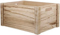 Rectangular Wood Planter Box Rustic for Plants and Succulents by LALADEFIEE