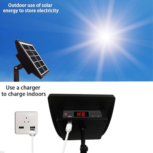 Solar Spray Irrigation System Kit, Automatic Self Watering System, Solar Powered, Weather Suitable for Greenhouse Garden Lawn - Image 6