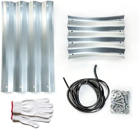 Galvanized Steel Raised Garden Bed Kit, Oval Metal Planter Box for Outdoor Plants Vegetables, Flowers, Herbs (6x3x1 Silver) - Image 5
