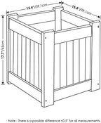 Furinno 2-FG16450 Tioman Hardwood Flower Box, Two-Pack, Natural - Image 5
