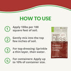 Worm Bliss (1 Qt) + Myco Bliss Granular (200 g) - Mycorrhizal Fungi Inoculant & Worm Castings for Plants - Mycorrhizae for Plants - Earthworm Castings Organic Fertilizer - Mycorrhizal Inoculant - Image 3