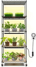 Barrina CX91 Plant Stand with Grow Light, 5-Tier, 100W, 23.6x13.8x59IN by Barrina