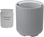 Kozyard Double-Layer Round Planter 16"H Plant Pots for Indoor Outdoor Porch by Kozyard