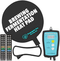 Brewing & Fermentation Heat Pad with Thermostat, 10", Black by PropagatePro