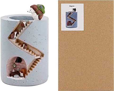 Segreto Creative Hedgehog Plants Pot Flower Pots Resin Planters - Image 3