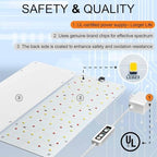 Panel Grow Light for Indoor Plants, 20W Ultra-Thin Full Spectrum - Image 7