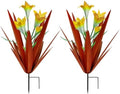 Metal Agave Plant Outdoor Decoration Lily Mexican Yard Art Garden Statue by HomightCentennial