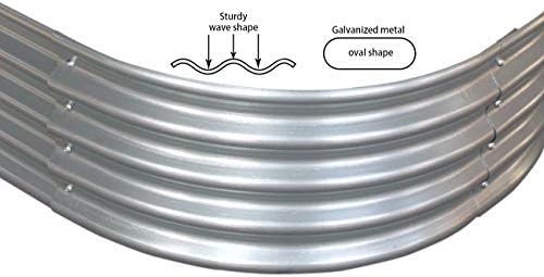 9 ft x 3 ft Raised Garden Bed Metal Elevated Planter for Vegetable Flower Herb (2pk) - Image 7