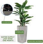 Dexceder 20 Inches Self Watering Tall Planter (Gray) - Image 5