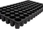 SUNPACK 21" x 11" Heavy Duty 72-Cell Circular Insert Tray, Black, 2.5" (Pack of 10) - Ideal for Greenhouses or Indoor Gardening - Holds Up to 72 Different Seeds - Image 5