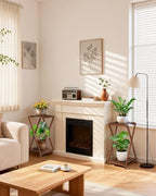 Wood Tiered Plant Stand Indoor,Corner Plant Shelf for Indoor Plants - Image 6