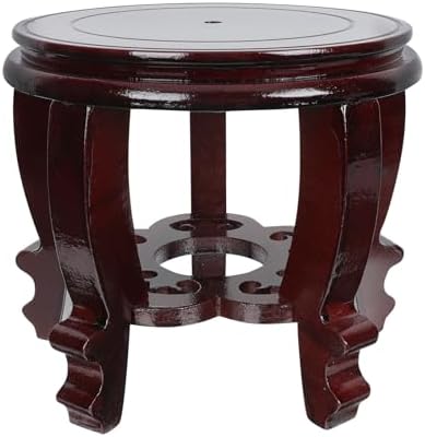 Hemoton Wooden Planter Stand Oriental Style Plant Stand by HEMOTON