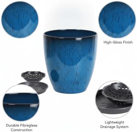 Fiberglass Standing Planter, 1 PC - Image 6