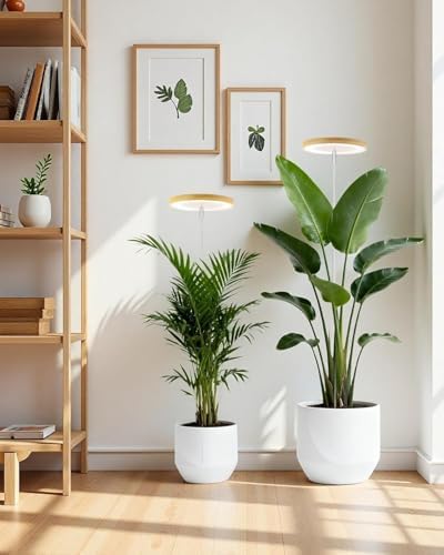 Plant Grow Light,yadoker LED Growing Light Full Spectrum for Indoor Plants,Height Adjustable, Automatic Timer, 5V Low Safe Voltage,Idea for Large Plant Light - Image 7