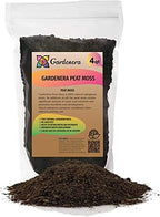Premium Natural Sphagnum Peat Moss - Gardening Soil Amendment and Carnivorous Plant Soil Media by Gardenera (4 Quart Bag) by Gardenera