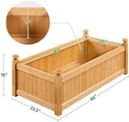 Yaheetech 46" Wooden Raised Garden Bed Rectangular Planter Box, 1pcs - Image 3