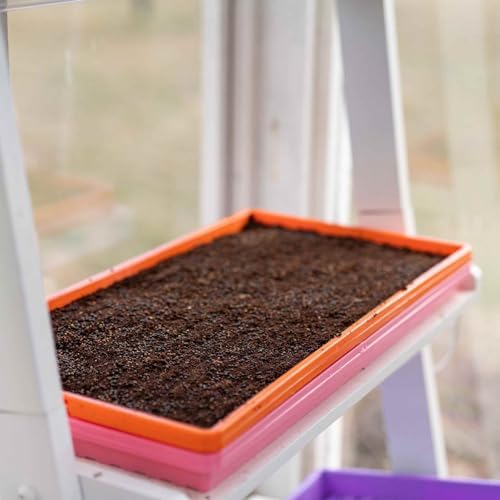 Bootstrap Farmer 1020 Extra Strength Trays, Orange, 10 Pack with Holes - Image 2