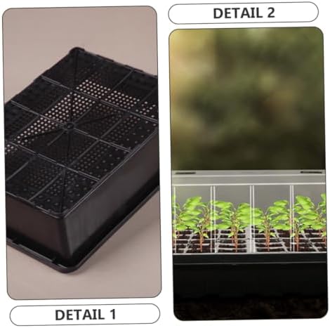 SUPVOX Seed Starter Tray Set with Dome, Plastic Germination Tray - Image 5