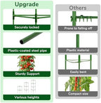 ZeeDix 6 Pack 65 Inch Heavy Duty Tall Tomato Cages for Garden - Image 4