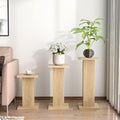 Tall Plant Stand for Indoor,set of 3 Corner Plant Stand for Multiple Plants by Mxtxmy