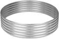 4x4x1ft Round Raised Garden Beds Outdoor Steel Fire Pit Ring Flower Planter by OUSHENG