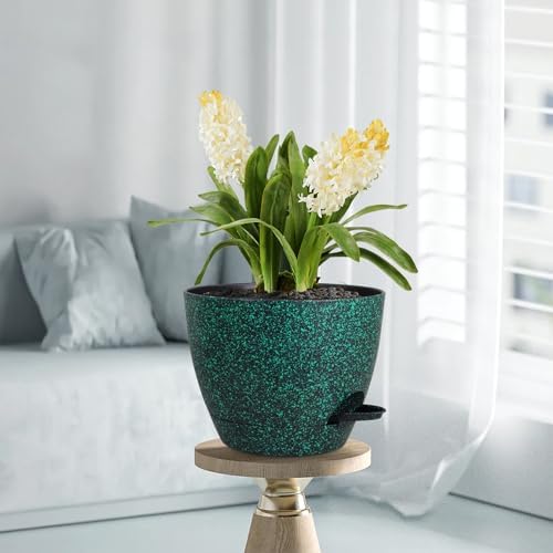 Meowell 12 inch Large Self Watering Pot for Indoor Outdoor Plants - Image 7