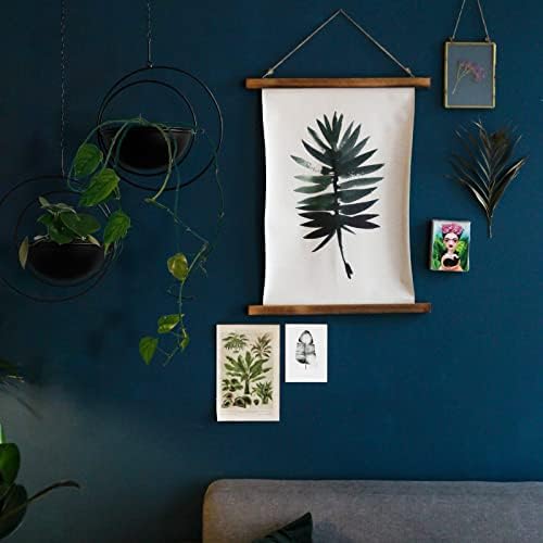 Hajia 2 Pack Moon Shaped Hanging Plant Holder with 8 Inch Detachable Pot, Black Metal Plant Hanger for Indoor Outdoor, Minimalist Hanging Planter for Wall Ceiling Decor.(with Drainage Holes) - Image 7