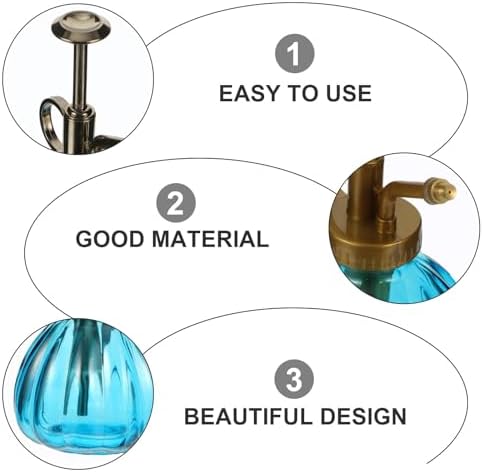 Vintage Glass Spray Bottle 2pcs for Plant Watering and Misting - Image 5