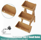 Small Raised Garden Bed, 3 Tier Vertical Garden Planter for Indoor & Outdoor, Raised Planter Box with Legs - Image 4