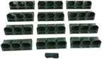 Wall Mounted Wall Planter, 36 Pockets Hanging Wall Planter (Army Green) - Image 6