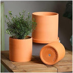 Flower pots Planter For Indoor Cylindrical Breathable Outdoor Indoor(9cm) - Image 6
