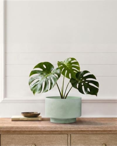 Succulent Pots, 8"+6" Plant Pots, Ceramic Planters for Indoor Plants - Image 5
