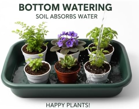 2-Pack Plant Potting Tray– MultiFunctional Large Heavy-Duty GardenTidy Tray - Image 5