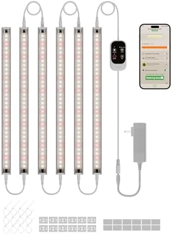 GLOWRIUM Grow Lights for Indoor Plants, LED Grow Light Bar Full Spectrum by GLOWRIUM